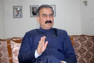 Chief Minister Sukhwinder Singh Sukhu