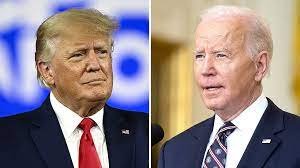 Donald Trump and Biden