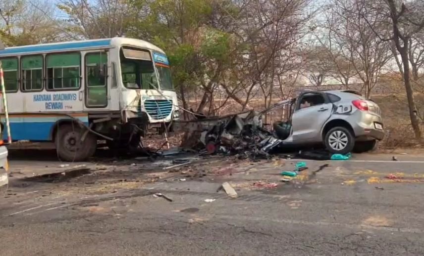 haryana accident news