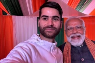 pm modi selfie with nazim