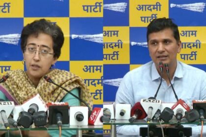 cabinet ministers Atishi and Saurabh Bhardwaj