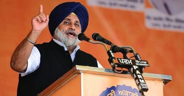 Shiromani Akali Dal President Sukhbir Badal