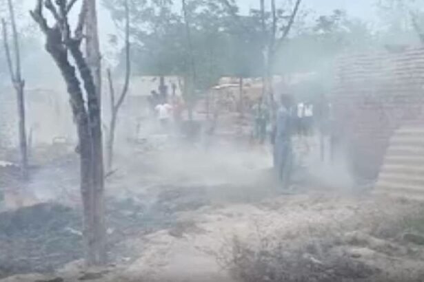 Slum Fire in Bathinda