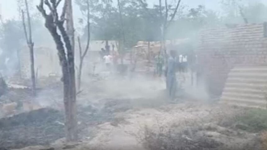 Slum Fire in Bathinda