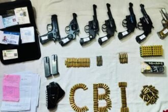 cbi during raid in sandeshkhali