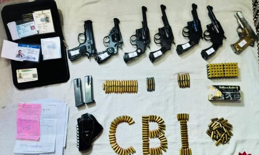 cbi during raid in sandeshkhali
