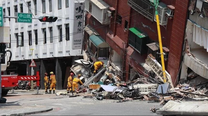 Earthquake Hits Taiwan