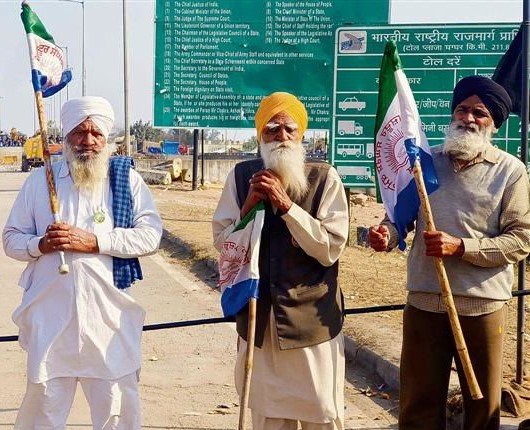 Farmer in Shambhu Border