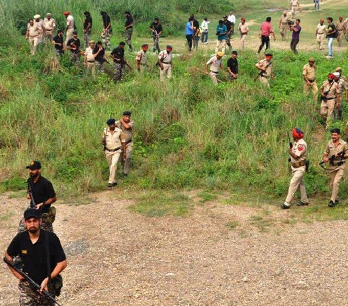 Police Search Operation