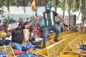 Indian protest at Canadian Embassy over attack on temples