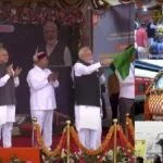 Prime Minister Narendra Modi flagged off the Vande Bharat train during his Bangalore visit